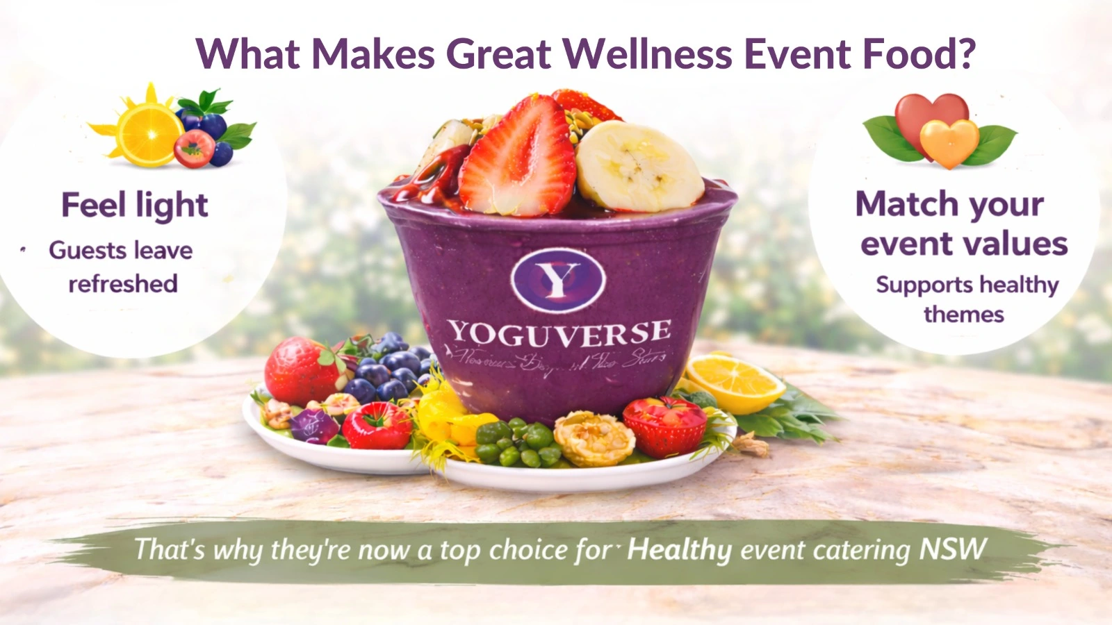 Acai Catering for Events