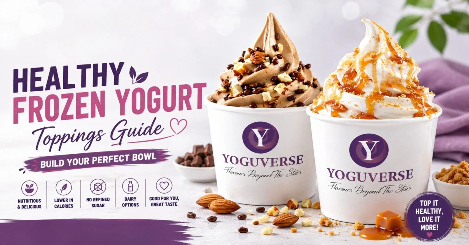 Healthy frozen yogurt toppings